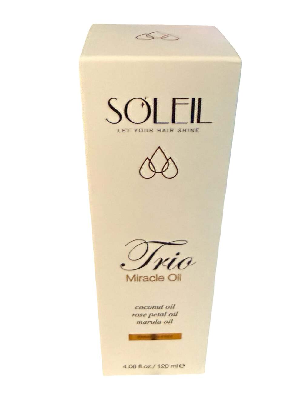 Soleil Trio Miracle Oil Hair Treatment 4.06 fl. oz.